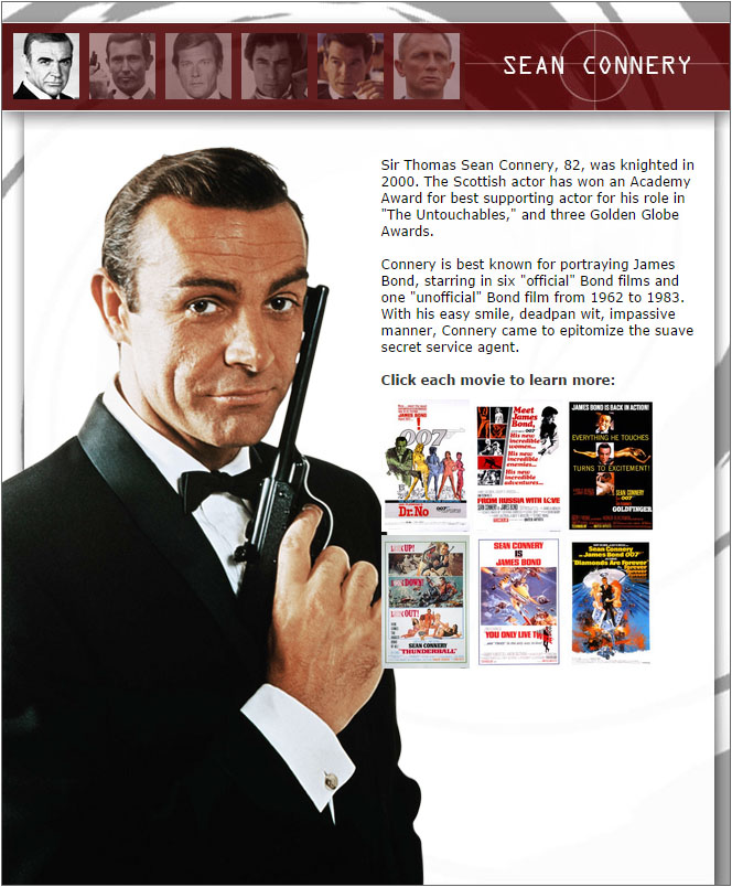 James Bond interactive