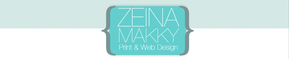 Zeina Makky - Print & Web Design