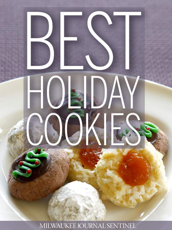 Holiday cookies book cover