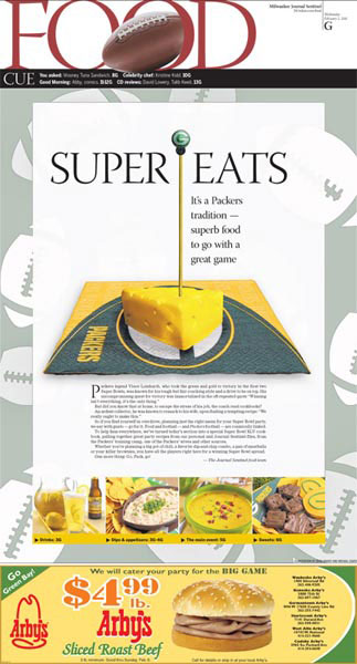 Section cover on how to throw a great super bowl party